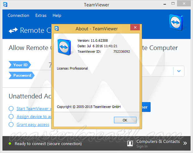 commercial use suspected teamviewer 10